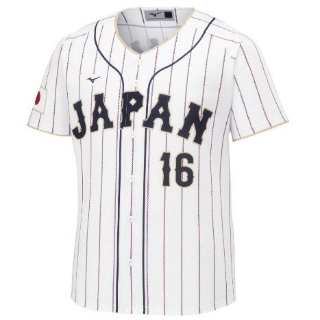 新品 大谷翔平 2023WBC選手名入りレプリカユニフォーム （ホーム）O 