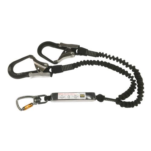 TOWA／フレックスツインランヤード アルミフック TOWA 第二種フレックスランヤード アルミフック ツイン : クレニズム