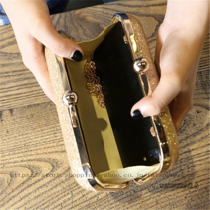 22公式店舗 バッグ パーティーバッグ 大きめ 結婚式 安い４０代 ５０代 パーティーバッグ結婚式黒クラッチ結婚式バッグレディース 2waygoldポイントパーティーバッグクラッチバッグロングチェーン Www Threeriversofs Com