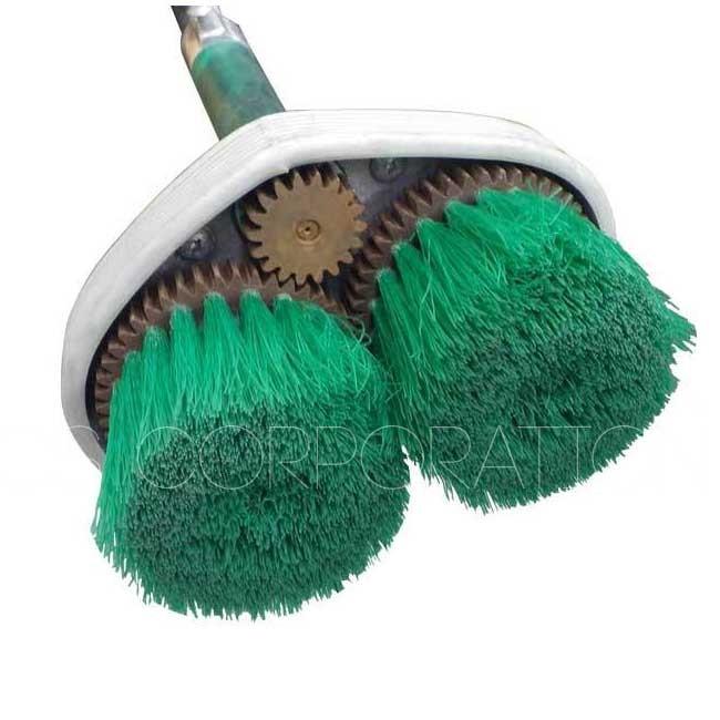 防水電動ポリッシャー エタニ電動デッキブラシ2型（業務用） : 水質