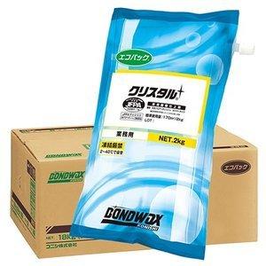 コニシ　クリスタル エコパック 2kg×9袋　高光沢樹脂仕上剤（Yahoo!・掃除用品オンラインショップ）