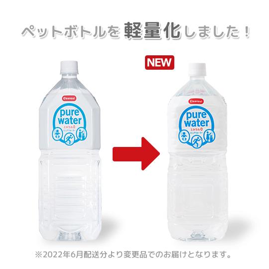 クリンスイ TVCM公開中 超軟水 ピュアウォーター 2L × 6本 赤ちゃんの