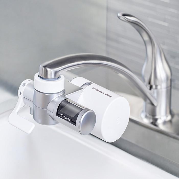 クーポン利用で5,673円 浄水器 クリンスイ 蛇口直結型 CSP601 cspシリーズ 高機能 コンパクト 液晶 小型 塩素 PFAS ピーファス PFOS PFOA CLEANSUI [CSP601-DC] | クリンスイ | 04