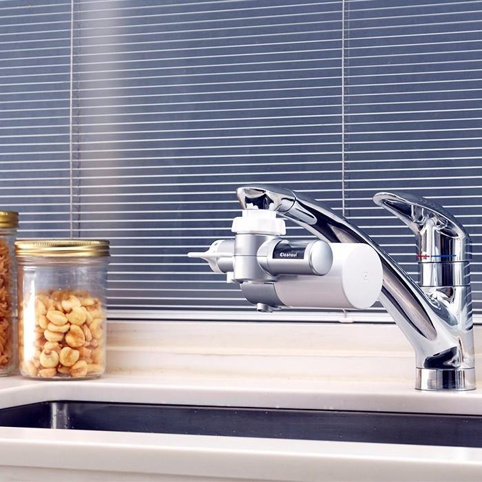 クーポン利用で5,673円 浄水器 クリンスイ 蛇口直結型 CSP601 cspシリーズ 高機能 コンパクト 液晶 小型 塩素 PFAS ピーファス PFOS PFOA CLEANSUI [CSP601-DC] | クリンスイ | 05