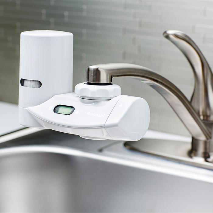 クリンスイ 浄水器 蛇口直結型 MD301-WT 蛇口 コンパクト