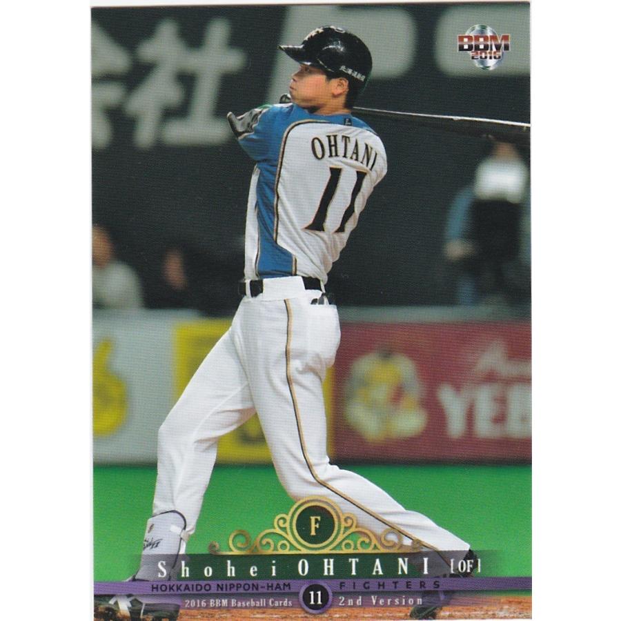 BBM 2016 2nd 大谷翔平 340 1stバージョンアップデート : トレカ 