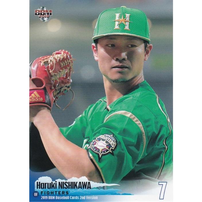 BBM 2019 2nd 西川遥輝(シークレット) 424 レギュラー : トレカ