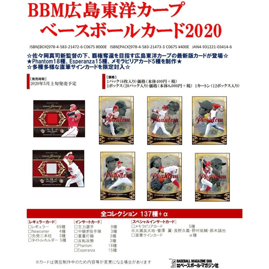 m広島東洋カープベースボールカード 1パック 6枚入り mcarp1pack トレカショップ Clear File 通販 Yahoo ショッピング