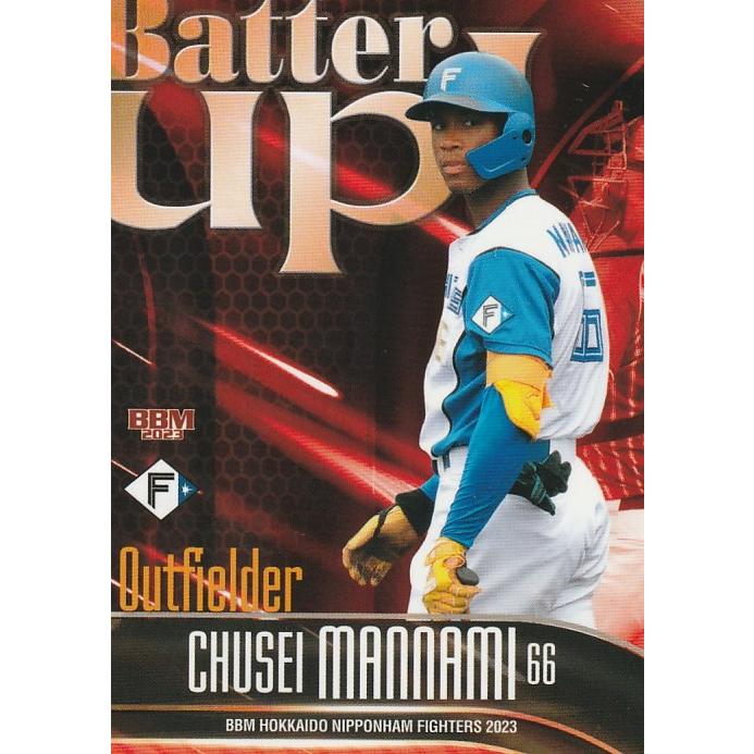 BBM 2023 北海道日本ハムファイターズ 万波中正 F81 Batter up 