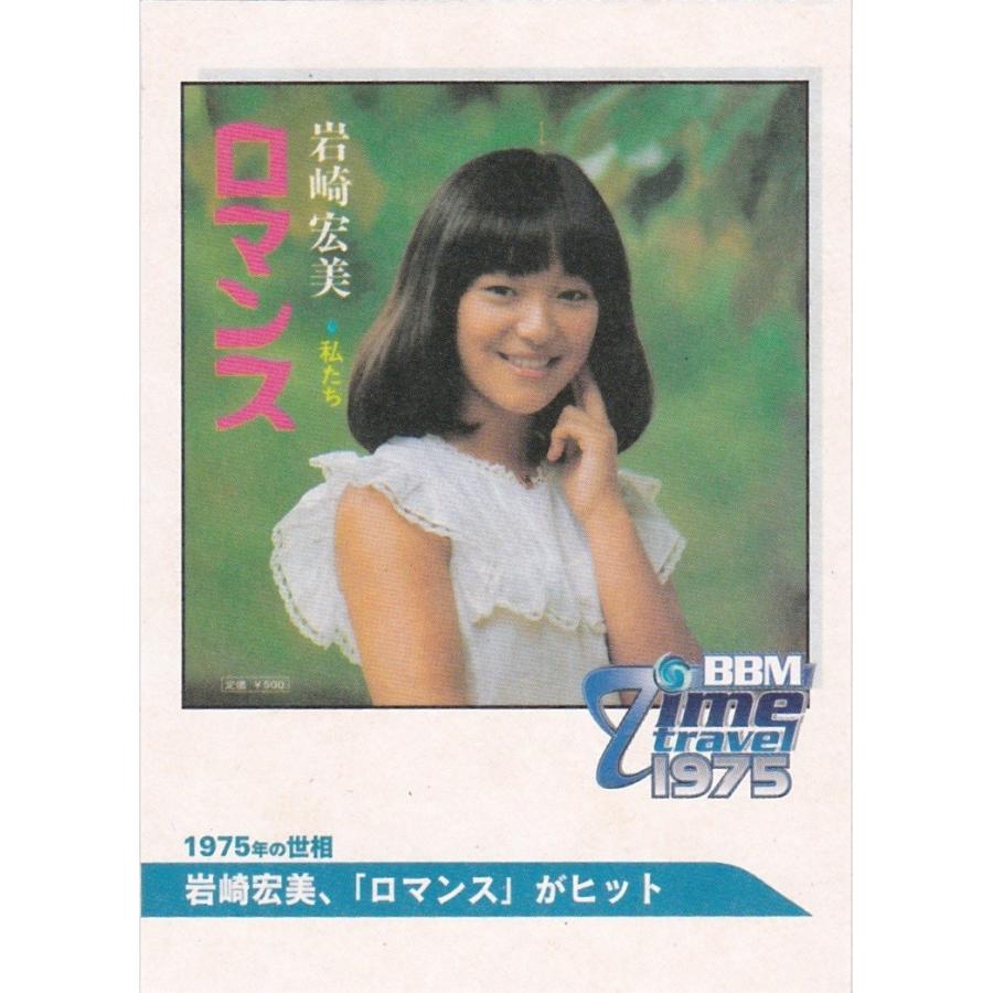 BBM 2016 タイムトラベル1975 岩崎宏美「ロマンス」がヒット 98 1975年の世相 | 