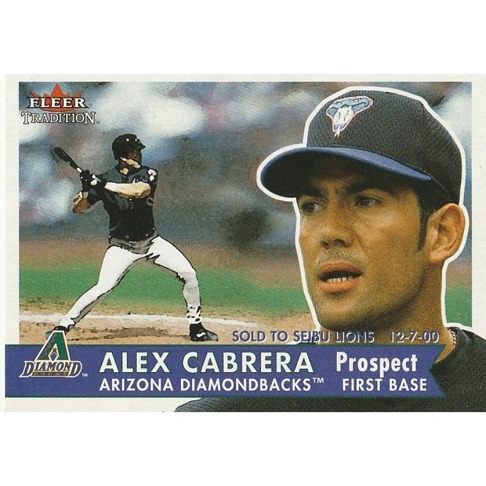 FLEER 2001 Tradition アレックス・カブレラ Alex Cabrera 351
