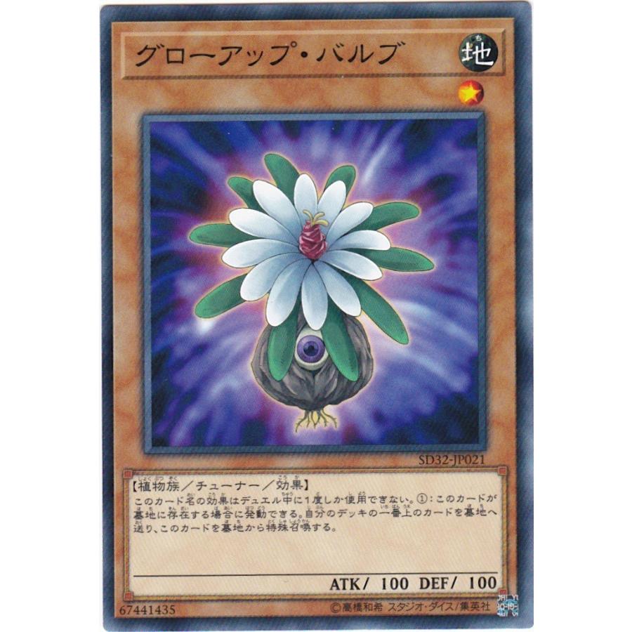 遊戯王 SD32-JP021 グローアップ・バルブ ノーマル｜clearfile