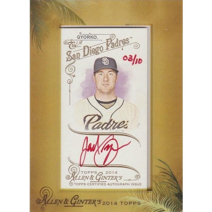 TOPPS 2014 Allen & Ginter's ジェド・ジョーコ Jedd Gyorko /10