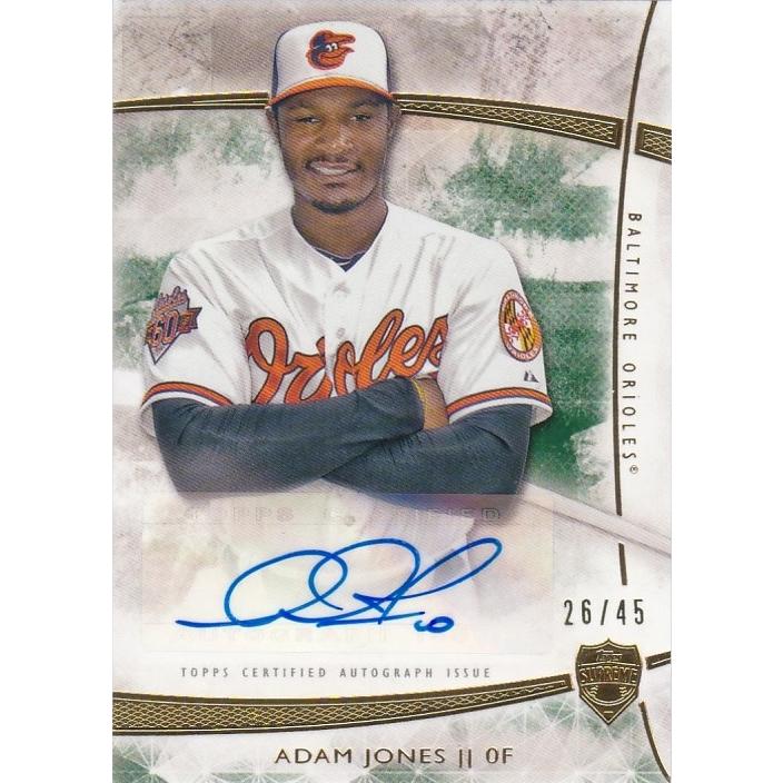 TOPPS 2014 Supreme アダム・ジョーンズ Adam Jones /45 Autographs 