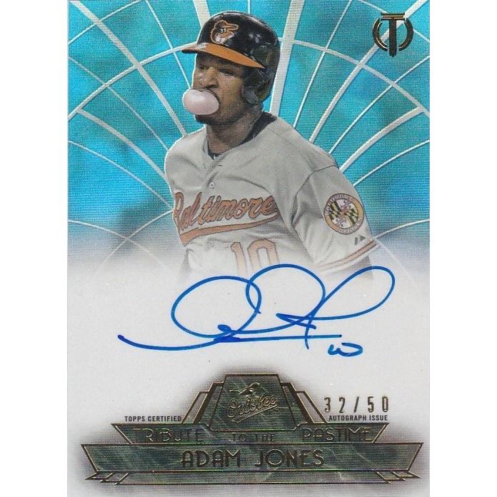 TOPPS 2014 Tribute アダム・ジョーンズ Adam Jones /50 Autographs 