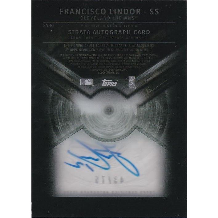 TOPPS 2015 Strata フランシスコ・リンドーア Francisco Lindor