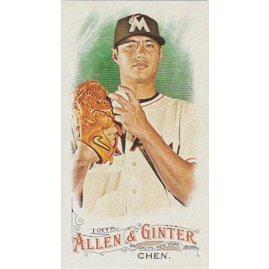 TOPPS 2016 Allen & Ginter チェン・ウェイン Wei-Yin Chen 303 mini｜clearfile