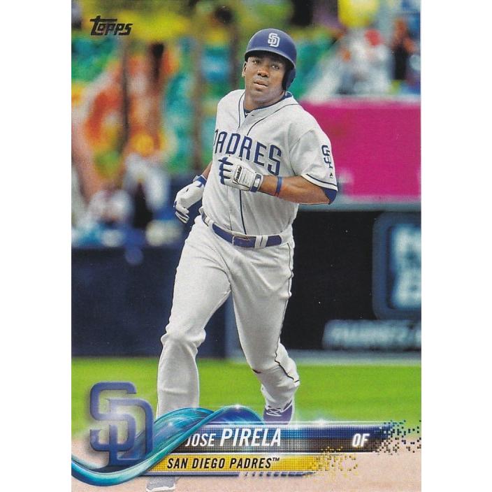 TOPPS 2018 Series 1 ホセ・ピレラ Jose Pirela 284｜clearfile