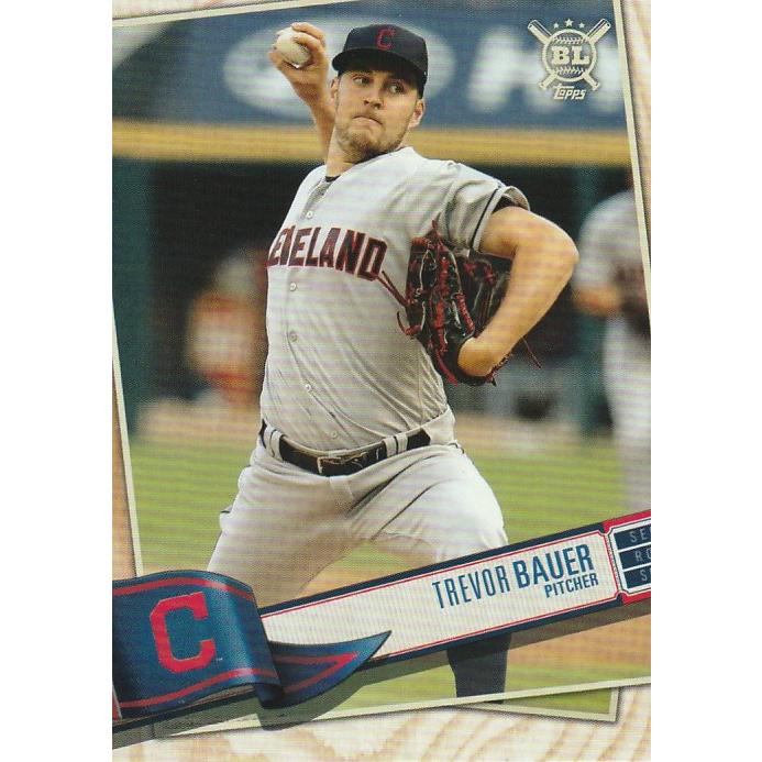 TOPPS 2019 Big League トレバー・バウアー Trevor Bauer 75 : トレカ 
