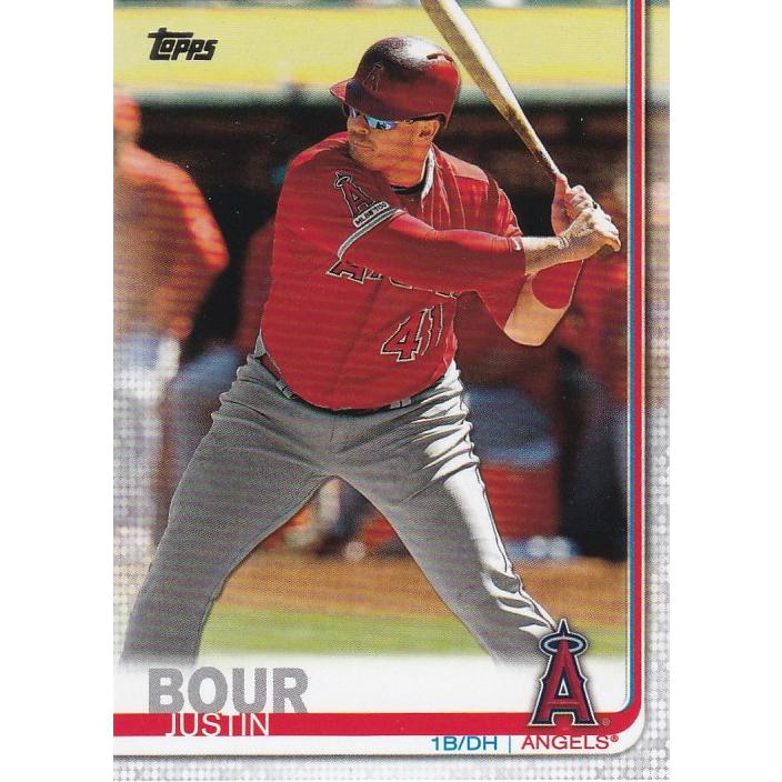 TOPPS 2019 Update ジャスティン・ボーア Justin Bour US209｜clearfile