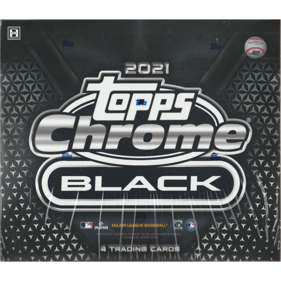 人気ブランド多数対象 MLB 最低価格の 2021 TOPPS CHROME BLACK BASEBALL 1BOX