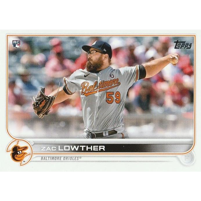 TOPPS 2022 Series1 Zac Lowther 133 RC｜clearfile