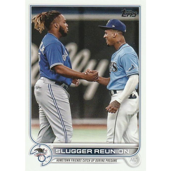 TOPPS 2022 Series1 Wander Franco Vladimir Guerrero Jr. 329 