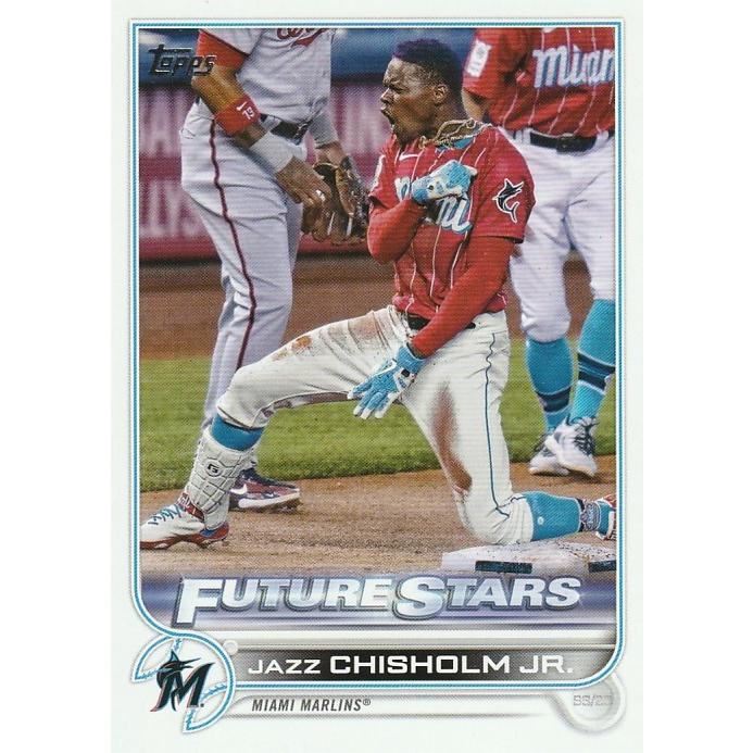 TOPPS 2022 Series1 Jazz Chisholm Jr. 6 : トレカショップ CLEAR FILE 