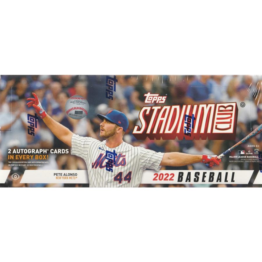 MLB 2022 TOPPS STADIUM CLUB BASEBALL HOBBY 1BOX