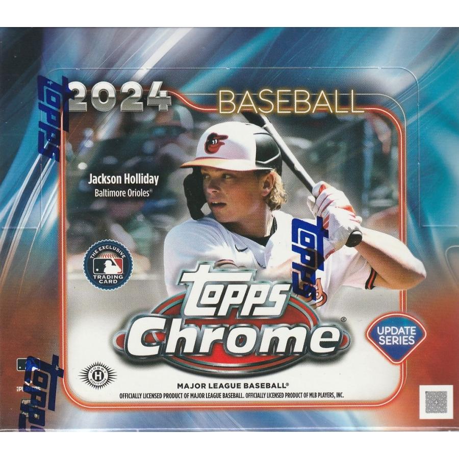 MLB 2024 TOPPS CHROME UPDATES JUMBO 1BOX topps2024chromeupdatejumbo