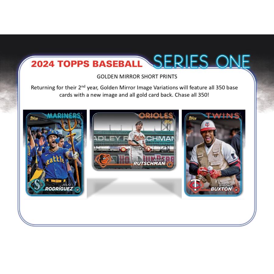 MLB 2024 TOPPS SERIES 1 BASEBALL JUMBO 1カートン(6BOX入り