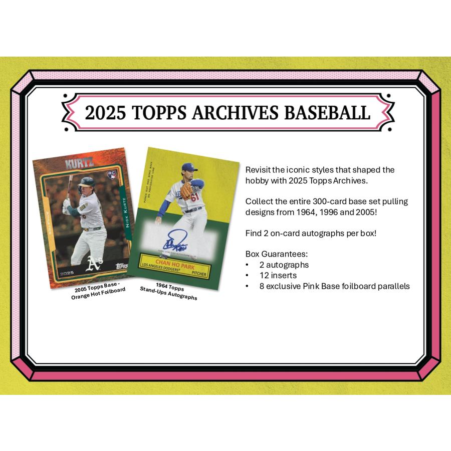 2017 topps archives バラ売り可 Amazon | MLB 2025 Topps Archives Signature Series Baseball Active