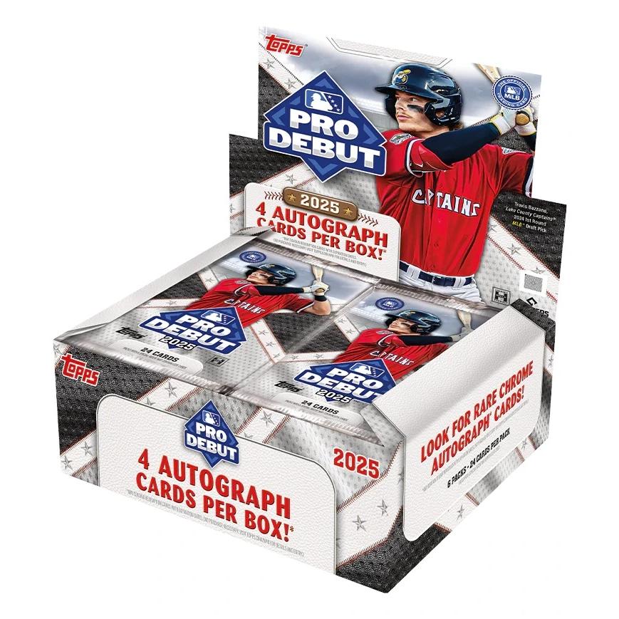 MLB 2025 TOPPS PRO DEBUT 1BOX : トレカショップ CLEAR FILE - 通販