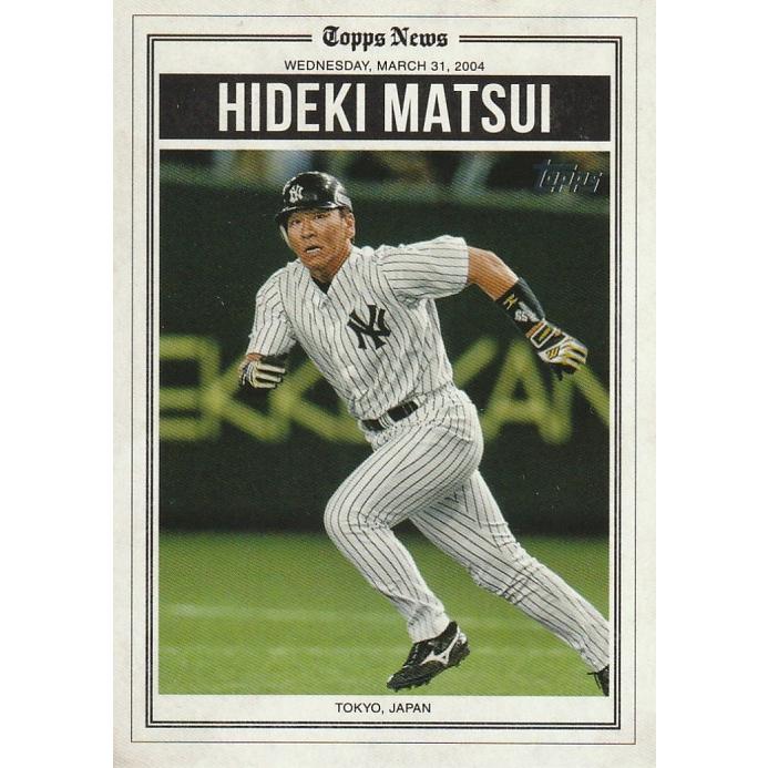 TOPPS 2025 TOKYO SERIES 松井秀喜 HB-4 : トレカショップ CLEAR FILE 