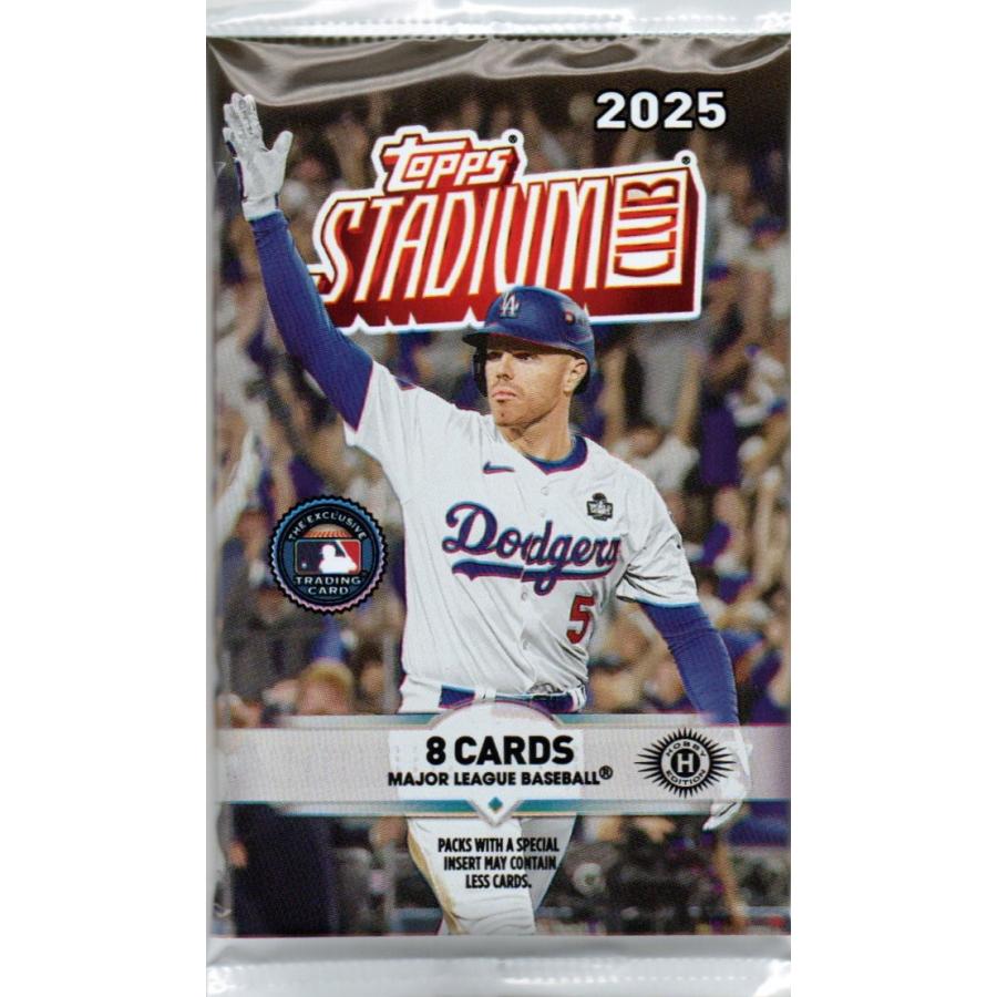 MLB 2025 TOPPS STADIUM CLUB BASEBALL HOBBY 1パック(8枚入り