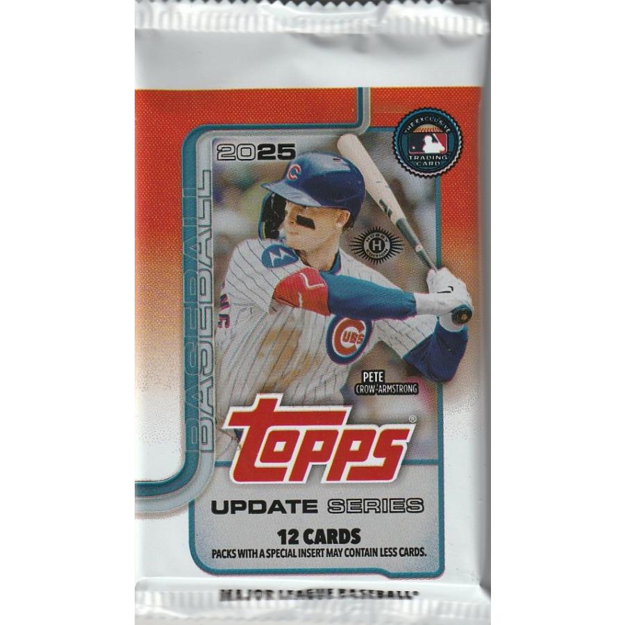 MLB 2025 TOPPS UPDATE SERIES HOBBY 1パック(12枚入り) : トレカ