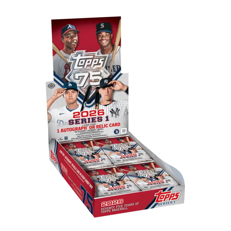 MLB 2026 TOPPS SERIES 1 BASEBALL HOBBY 1BOX : トレカショップ CLEAR