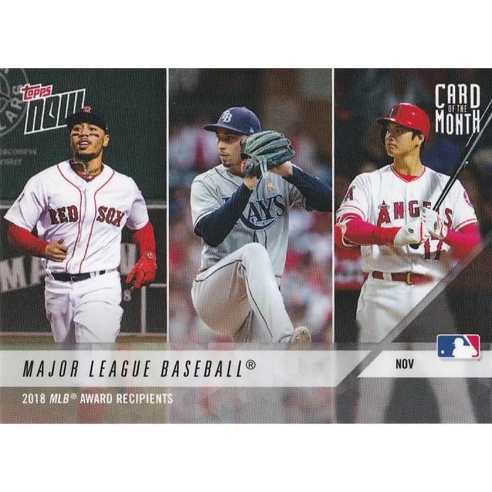 TOPPS NOW 2018 大谷翔平 ベッツ スネル アクーニャ イエリッチ