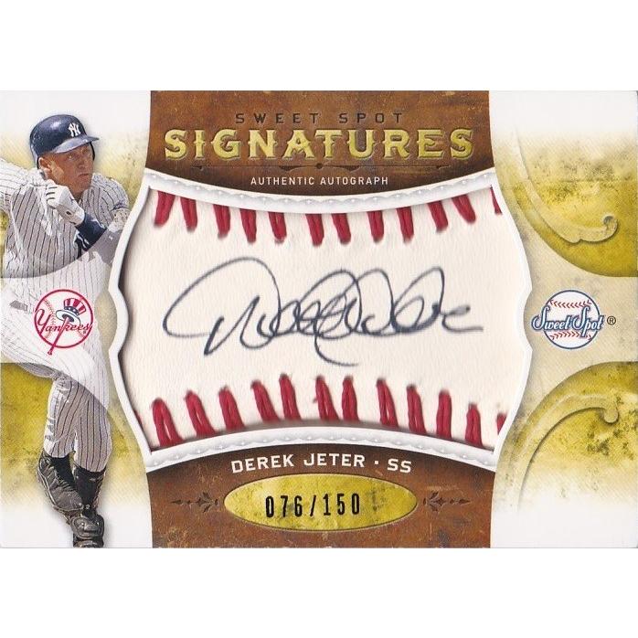 UD 2009 Sweet Spot デレク・ジーター Derek Jeter Autographs /150 