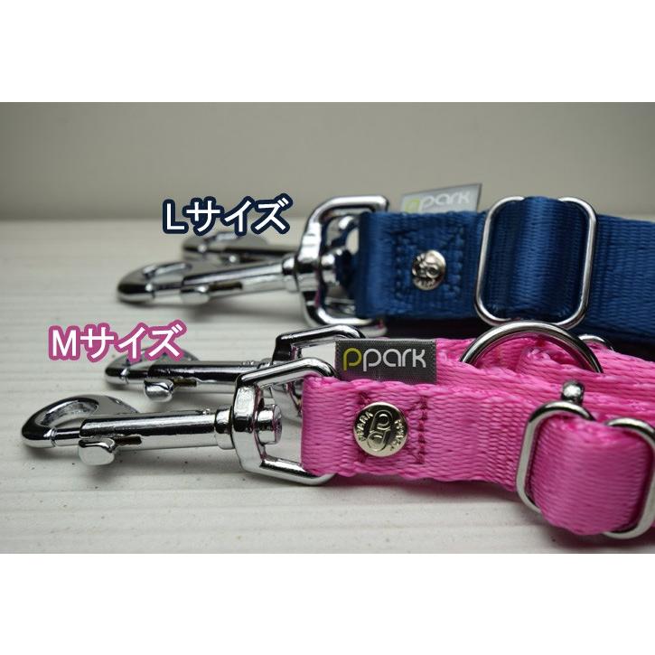 犬用 リード サイズL 多頭 ２頭引き シンプル カラフル 18カラー Clear ppark オリジナル おしゃれ ペット ドッグ |  | 03