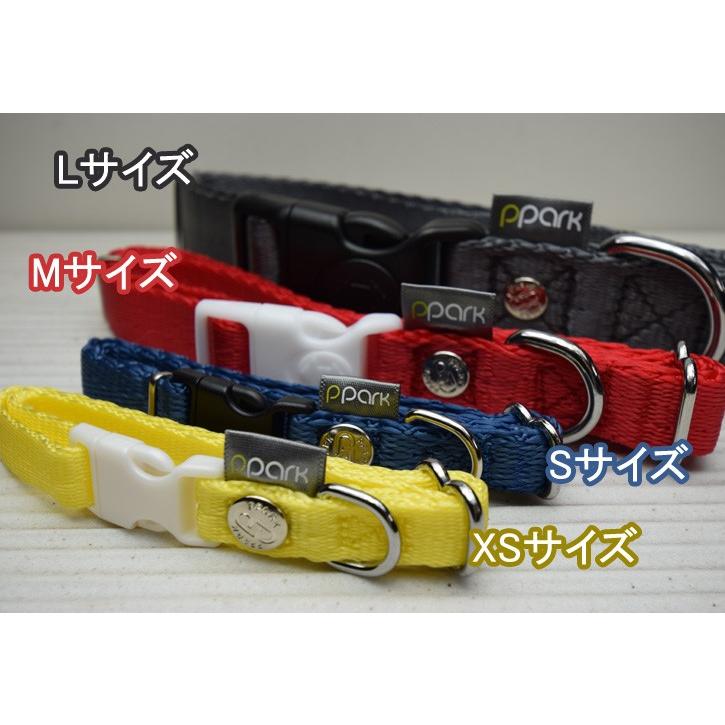 犬用 首輪 安全バックル付 サイズS 18カラー シンプル カラフル Clear ppark オリジナル おしゃれ ペット ドッグ いぬ イヌ |  | 03