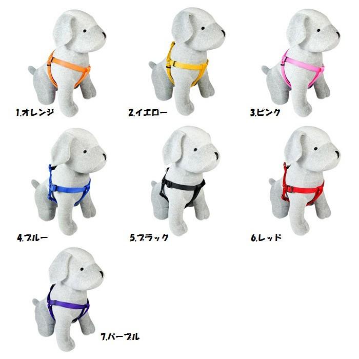 犬用 ハーネス＆リードセット  サイズS  簡単 仔犬 入門 シンプル 7カラー Clear ppark  オリジナル おしゃれ お散歩 お出かけ グッズ ペット ドッグ いぬ イヌ |  | 02