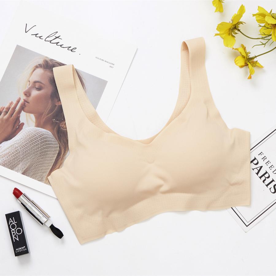 シームレスブラ 下着 ノンワイヤー ブラジャー 安い 30代 40代 ナイトブラ シンプル レディース |  | 11