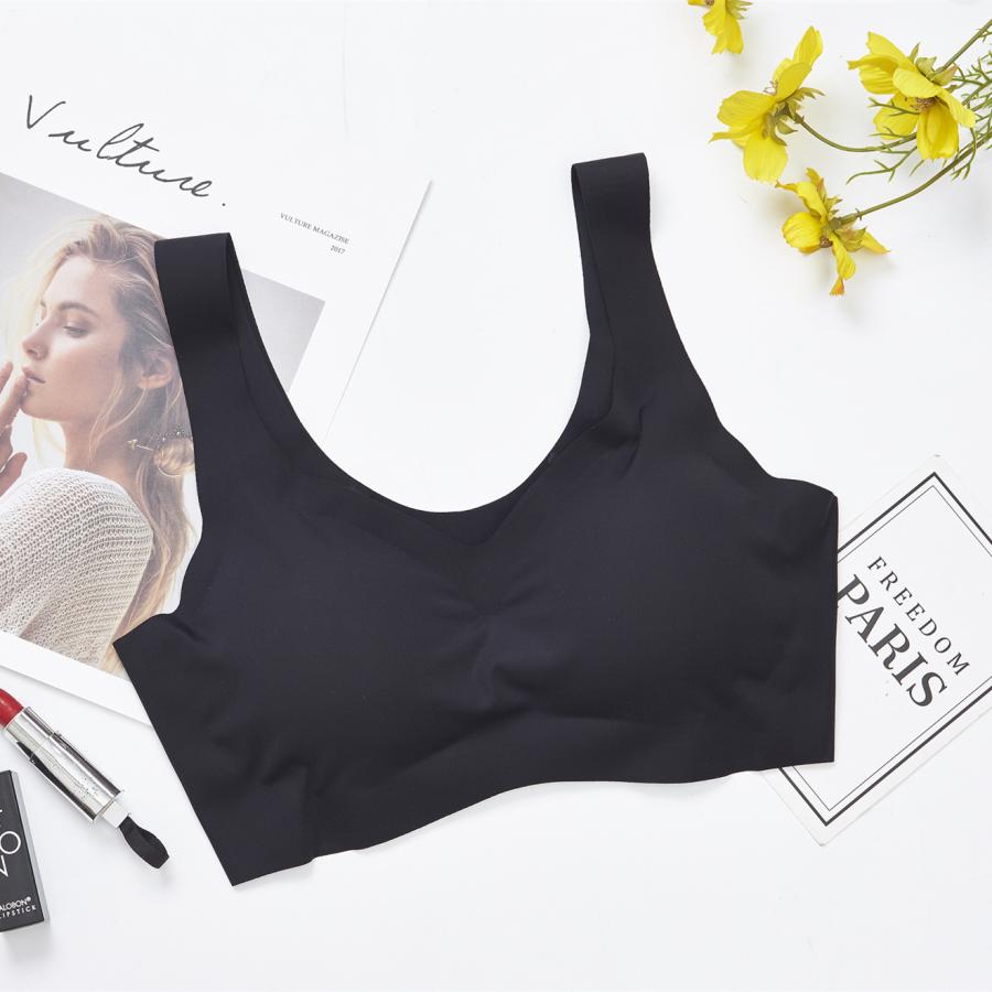 シームレスブラ 下着 ノンワイヤー ブラジャー 安い 30代 40代 ナイトブラ シンプル レディース |  | 12