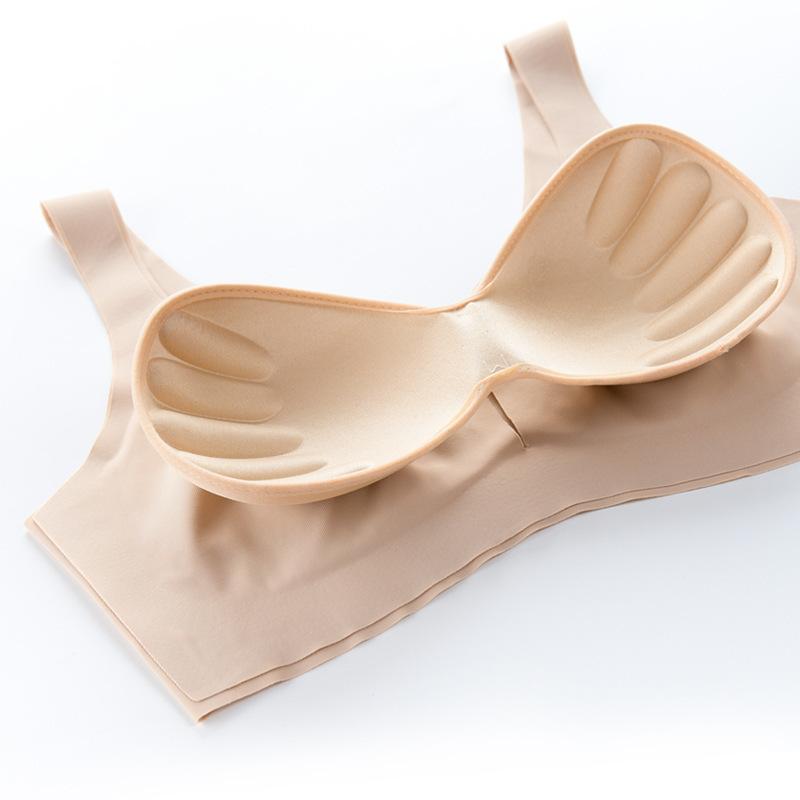 シームレスブラ 下着 ノンワイヤー ブラジャー 安い 30代 40代 ナイトブラ シンプル レディース |  | 10