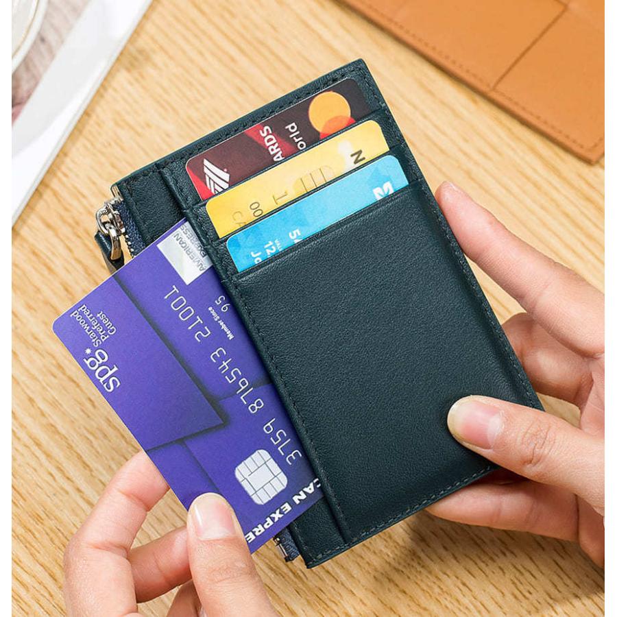 ミニ財布 カードケース コンパクト 財布 シンプル 薄型 チャック ミニ財布 カードケース コンパクト 財布 シンプル 薄型 チャック