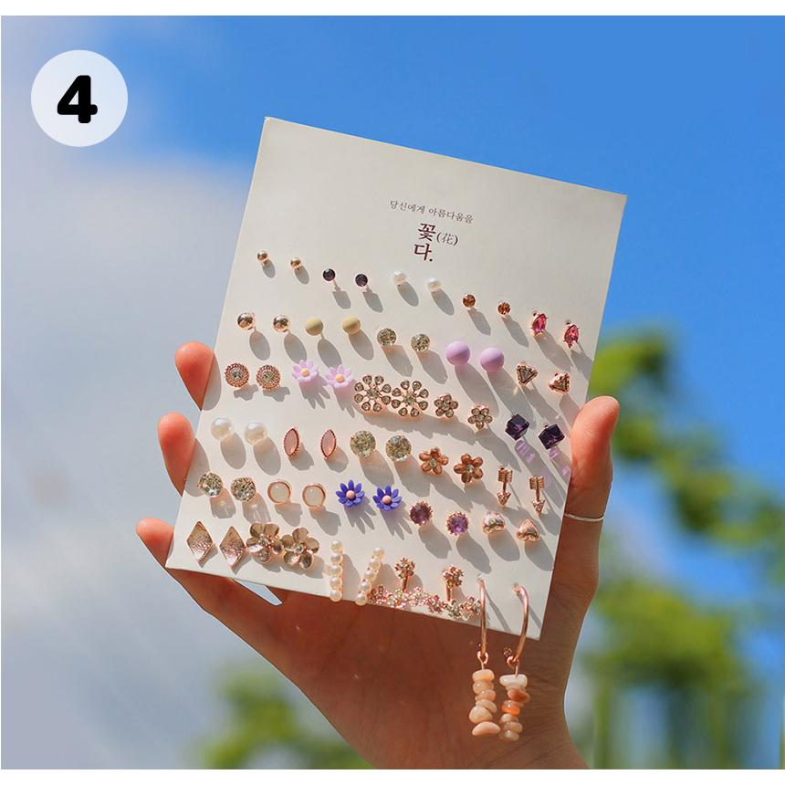 ピアス セット レディース 安い 揺れる シンプル ピアスセット ミニ かわいい 韓国ピアス 韓国ファッション |  | 16