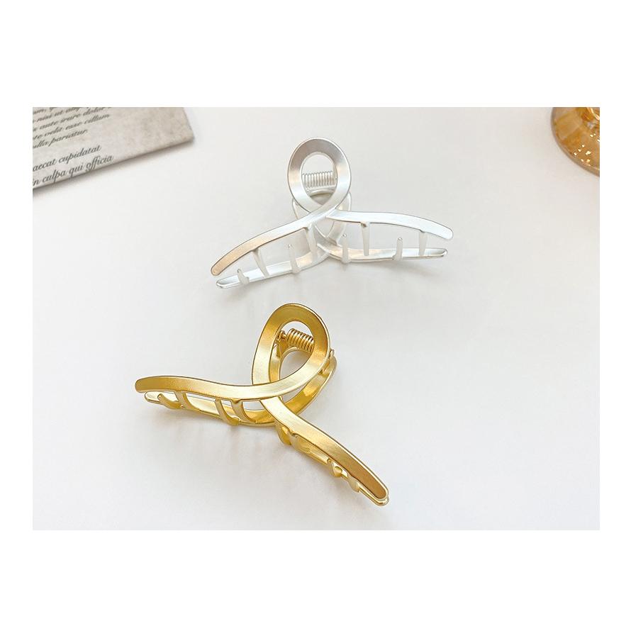 メタル ヘアクリップ ゴールド バンスクリップ シンプル  レディース かわいい スクエア 四角 扇形 大人っぽい ヘアアクセサリー 髪留め 韓国風 |  | 14