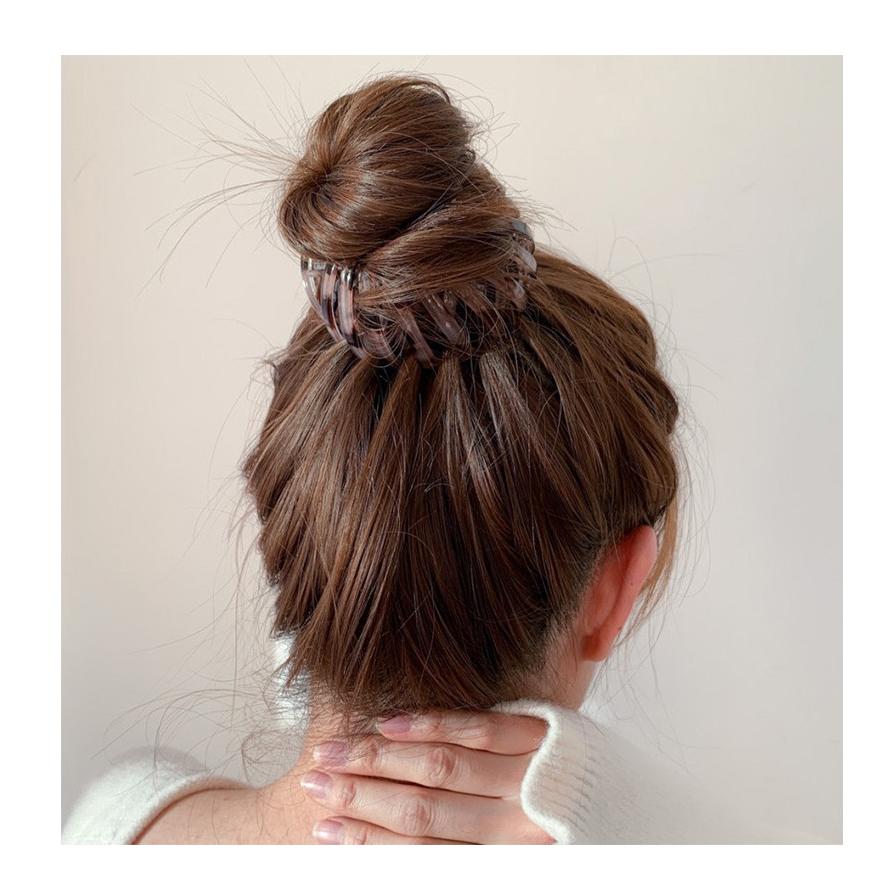 ポニーリング  ヘアクリップ ポニーヘアリング  お団子 ヘアアレンジ ポニーテール 韓国風 シンプル レディース かわいい 大人っぽい ヘアアクセサリー |  | 14