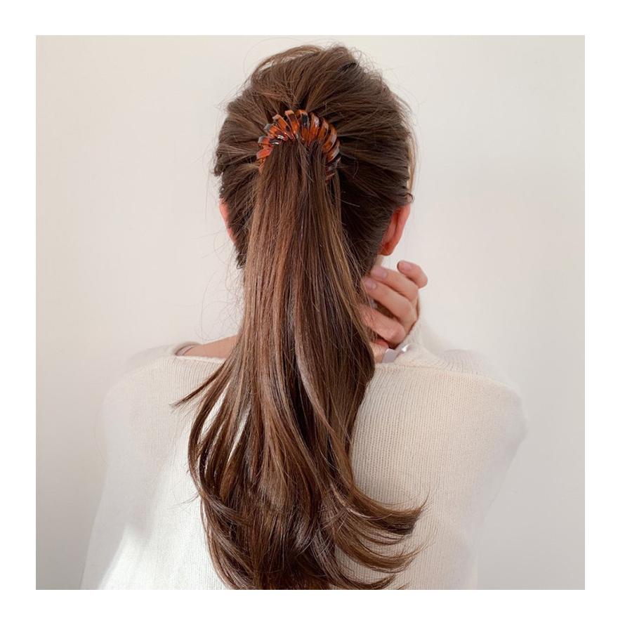 ポニーリング  ヘアクリップ ポニーヘアリング  お団子 ヘアアレンジ ポニーテール 韓国風 シンプル レディース かわいい 大人っぽい ヘアアクセサリー |  | 16